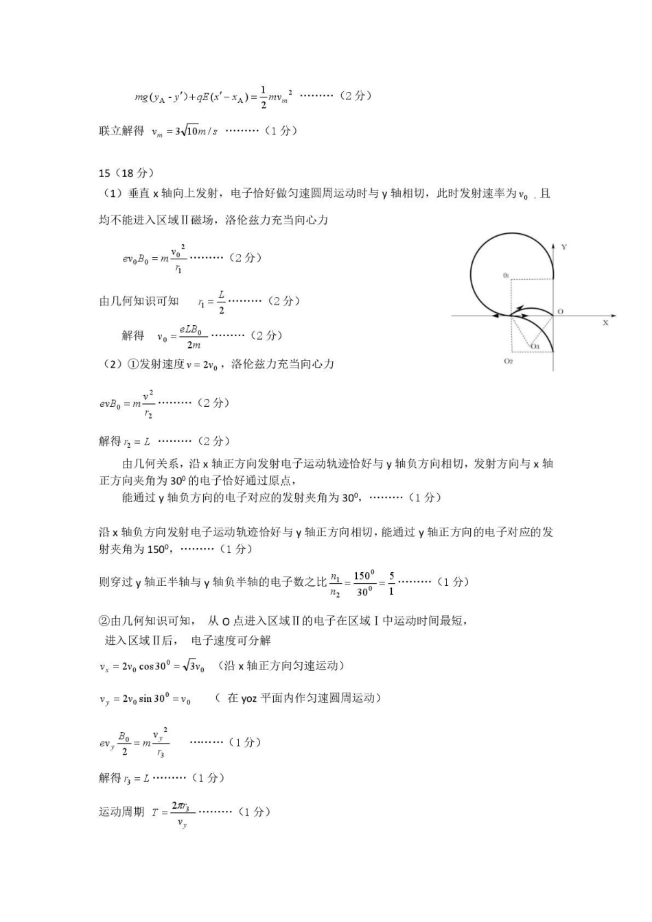 物理辽宁辽阳市2026年普通高中高三年级第一次模拟考试(辽阳一模)(3.17-3.18)(4).pdf_第2页