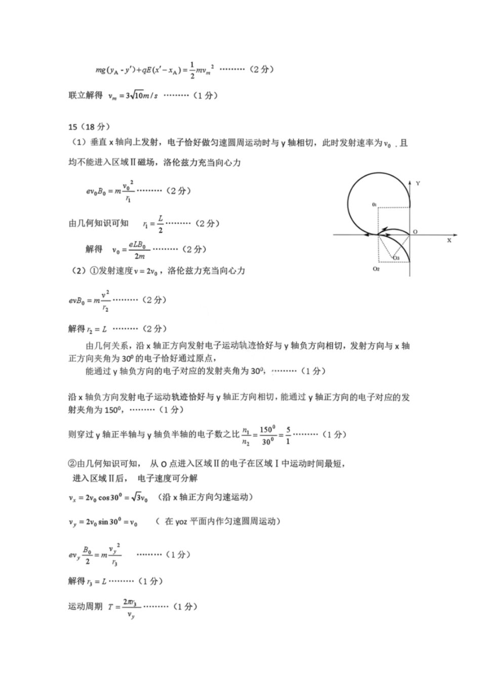 物理辽宁辽阳市2026年普通高中高三年级第一次模拟考试(辽阳一模)(3.17-3.18)(5).pdf_第2页