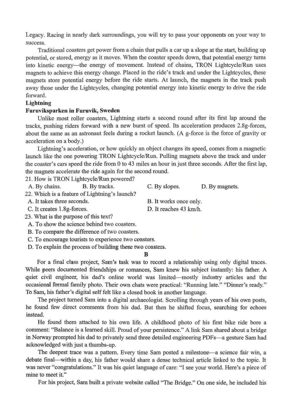 英语+答案-江西五市十校协作体2026届高三3月第二次联考.pdf_第3页