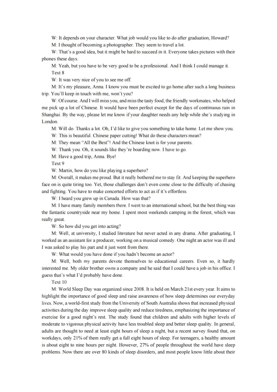 英语浙江杭州市杭州二中2025学年第二学期高三年三月月考暨级开学考（3.9-3.10）(1).pdf_第2页