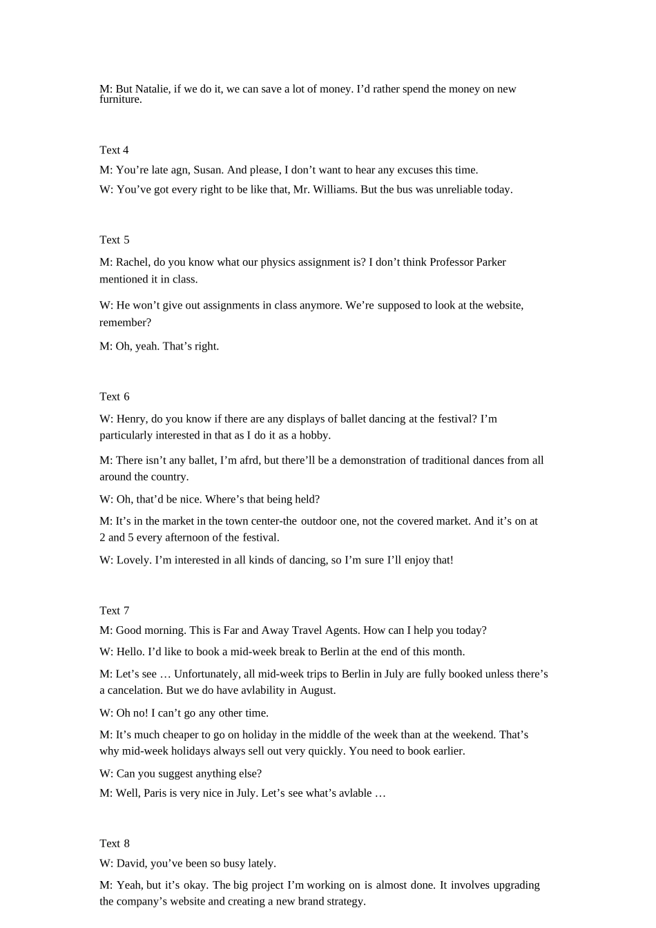 英语浙江四校(含精诚联盟)2025-2026学年高一下学期3月阶段检测（3.26-3.27）(1).docx_第3页
