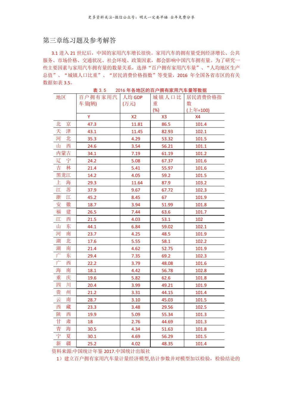 计量经济学(第四版)第三章练习题及答案.pdf_第1页