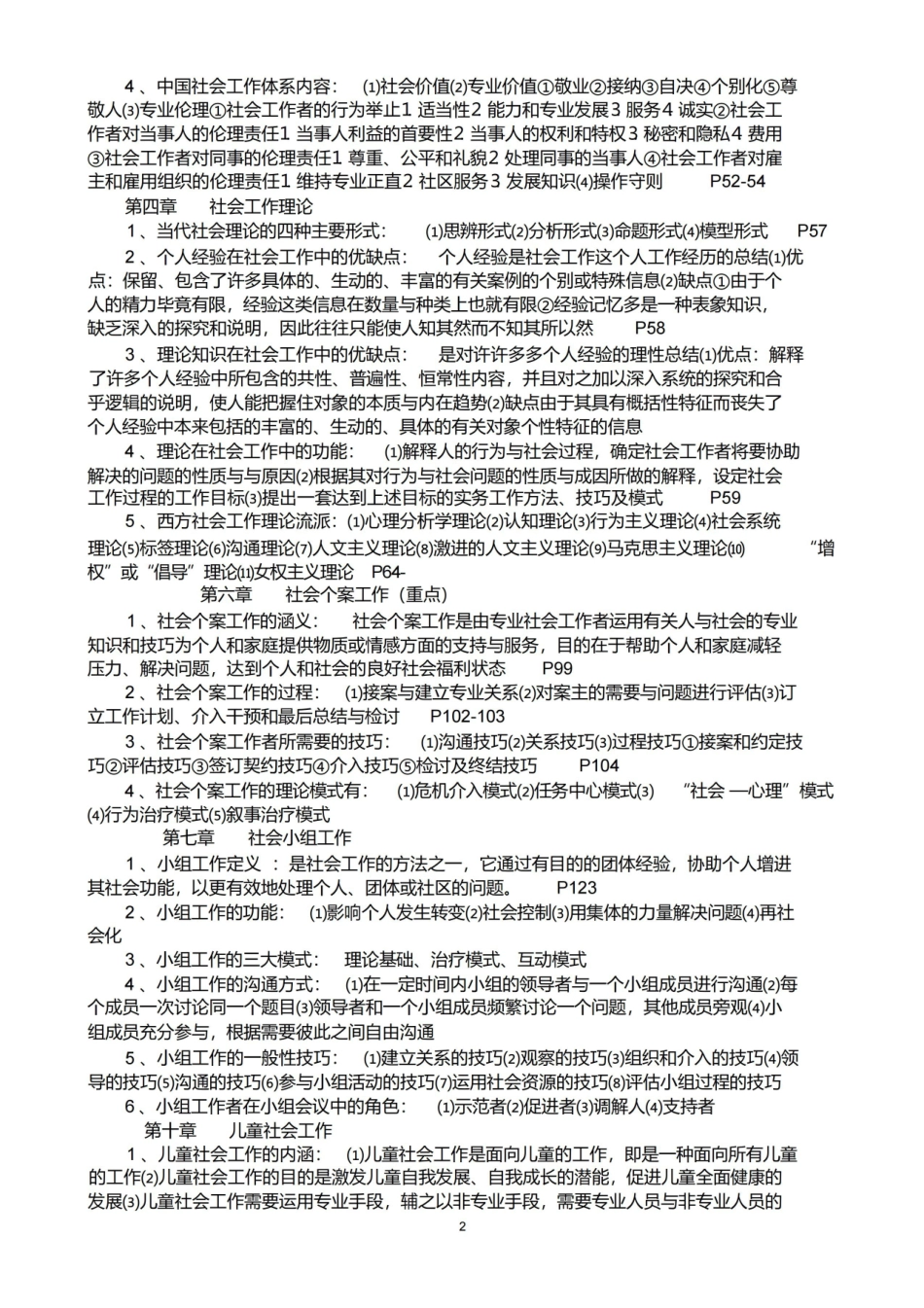 王思斌社会工作概论复习提纲.pdf_第2页