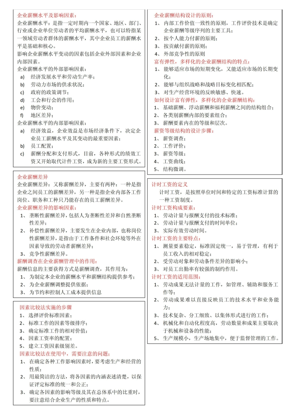 薪酬管理关键知识点.pdf_第3页