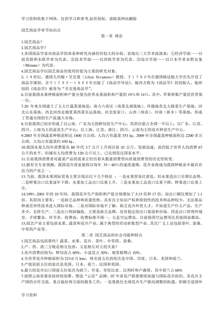 园艺商品学章节知识点.pdf_第1页