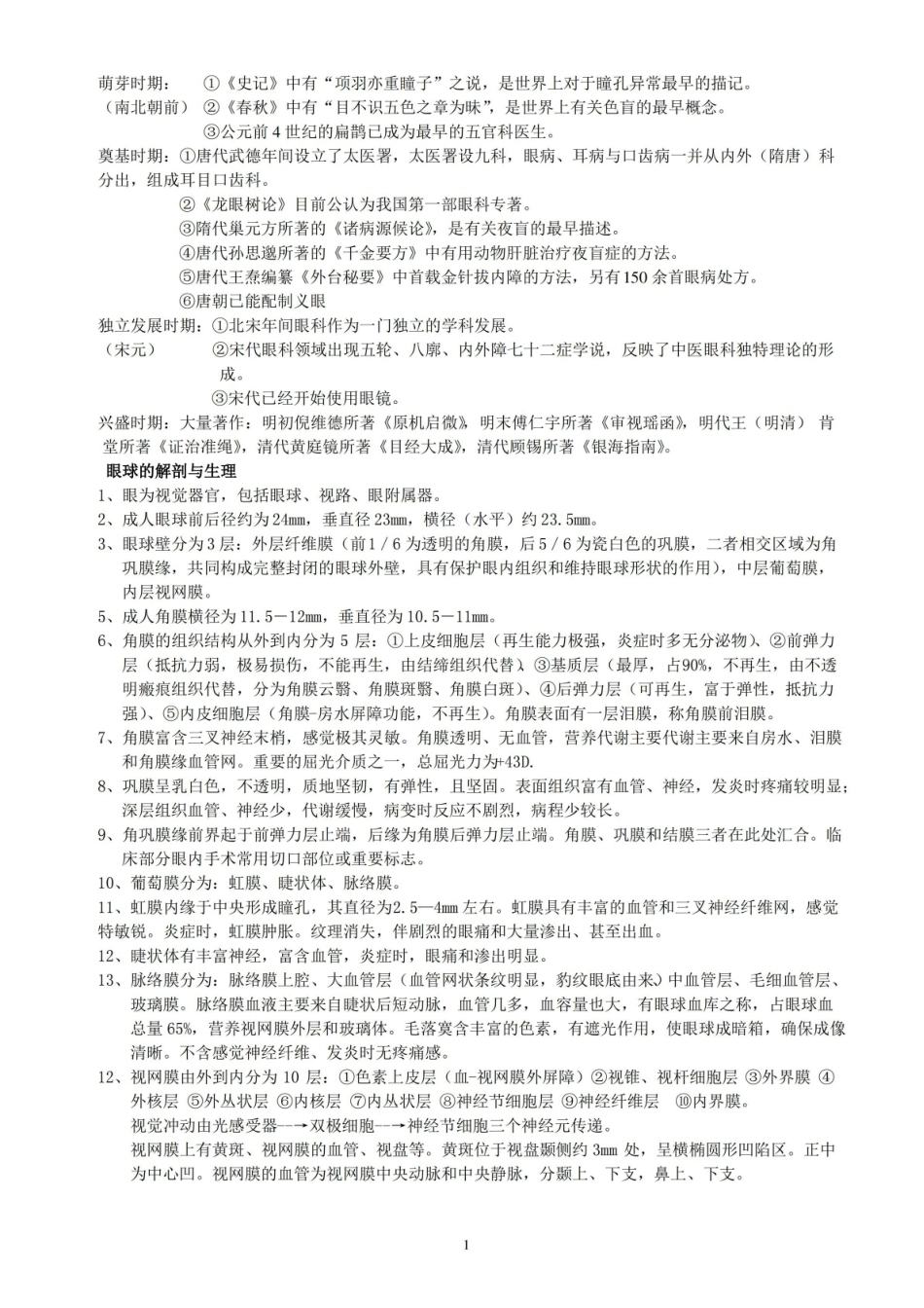 中医眼科重点总结.pdf_第1页