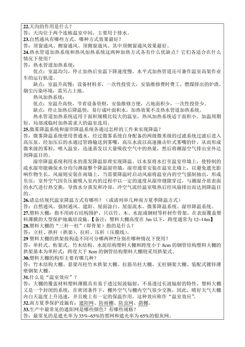 设施园艺学专业考点归纳整理.pdf_第3页