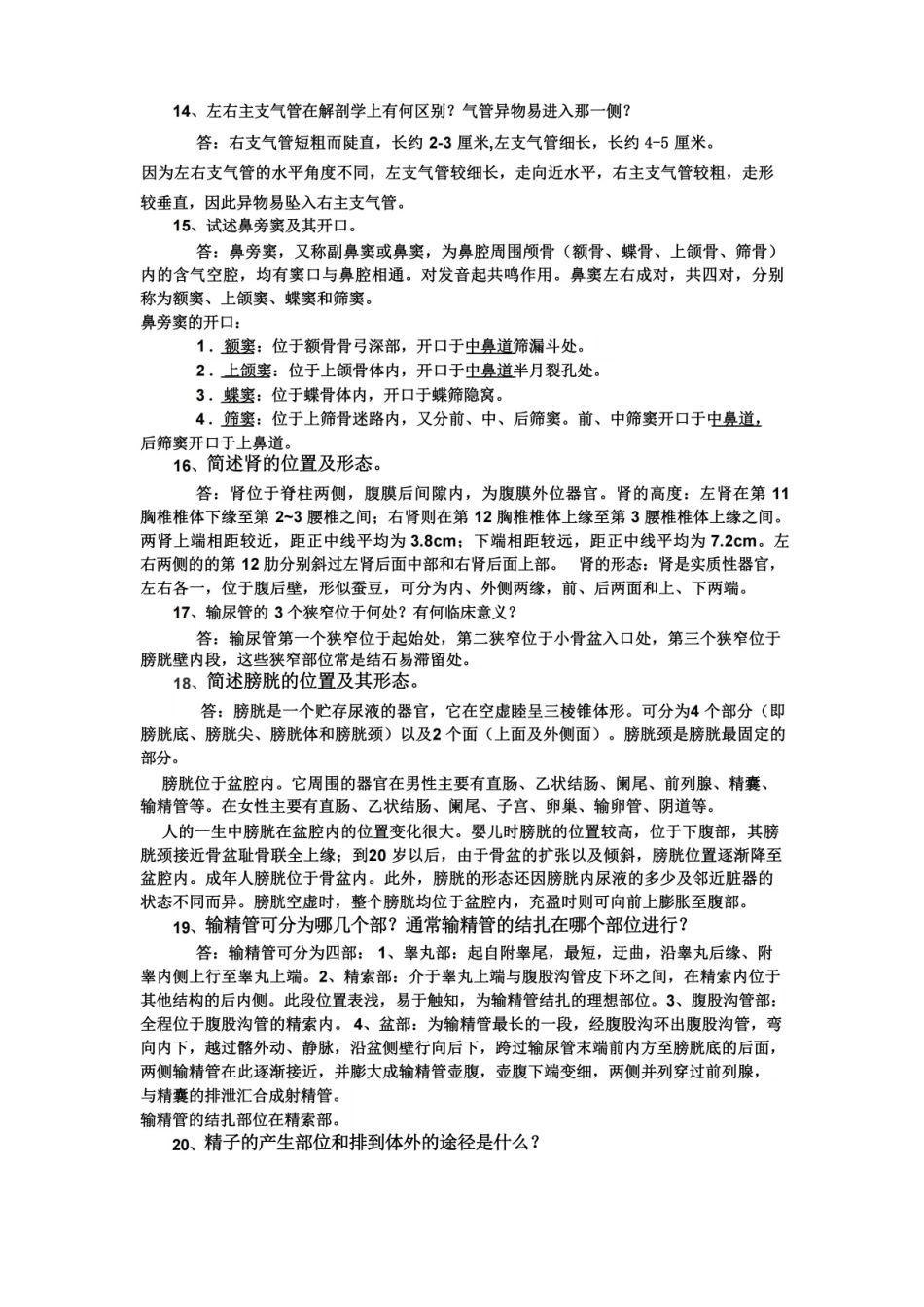 系统解剖学期末复习题答案详解.pdf_第3页