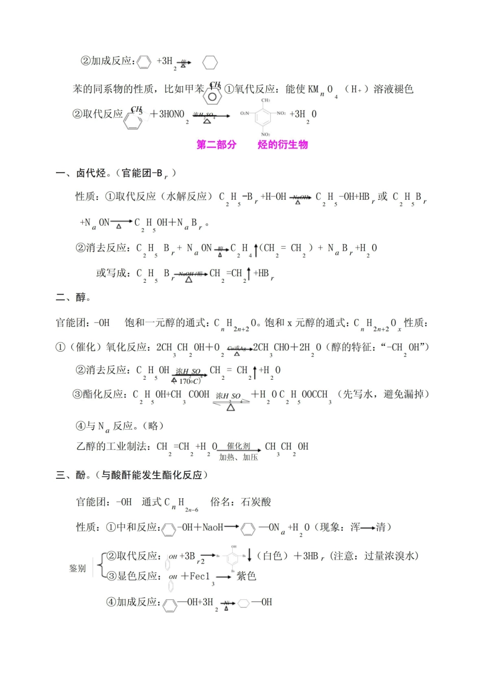 有机化学知识点总结超全完整版.pdf_第2页