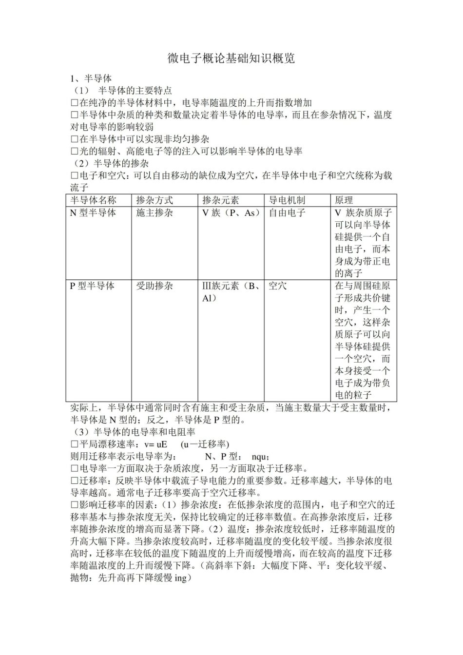 微电子概论基础知识概览.pdf_第1页