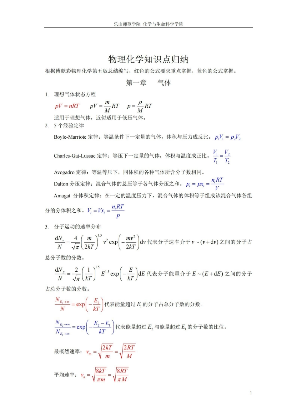 物理化学知识点总结.pdf_第2页