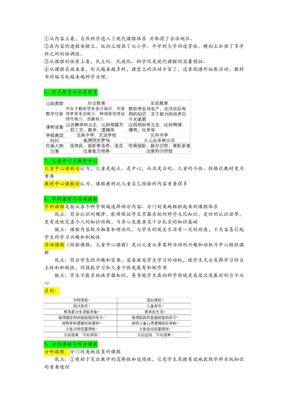 课程与教学论知识点汇总.pdf_第2页