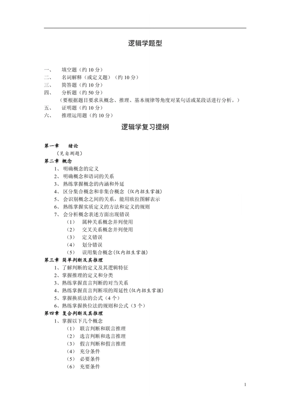 逻辑学复习资料.pdf_第1页