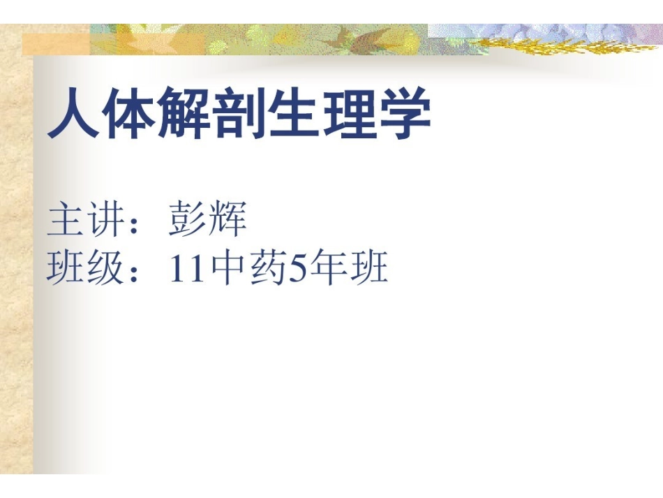人体解剖生理学 PPT课件.pdf_第1页