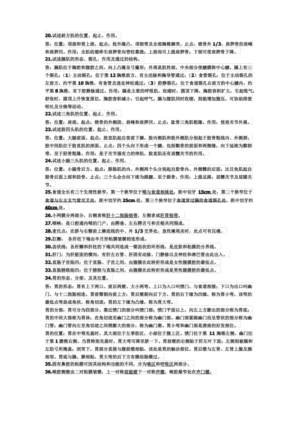 人体形态学重点知识.pdf_第2页