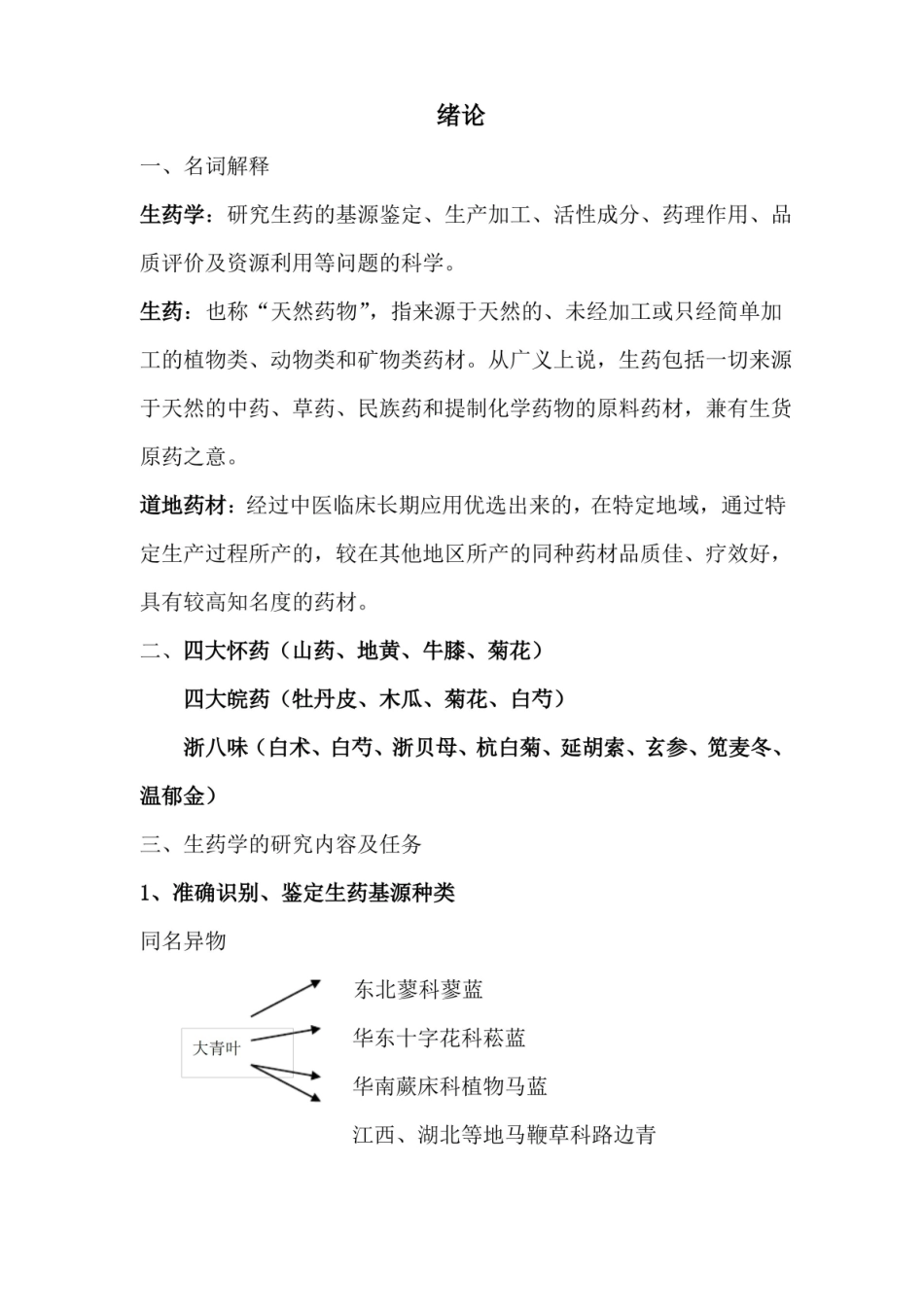 生药学知识点解析.pdf_第1页