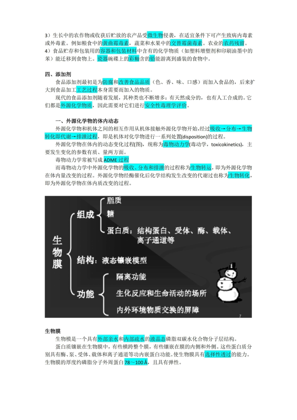 食品毒理学复习资料整理.pdf_第2页