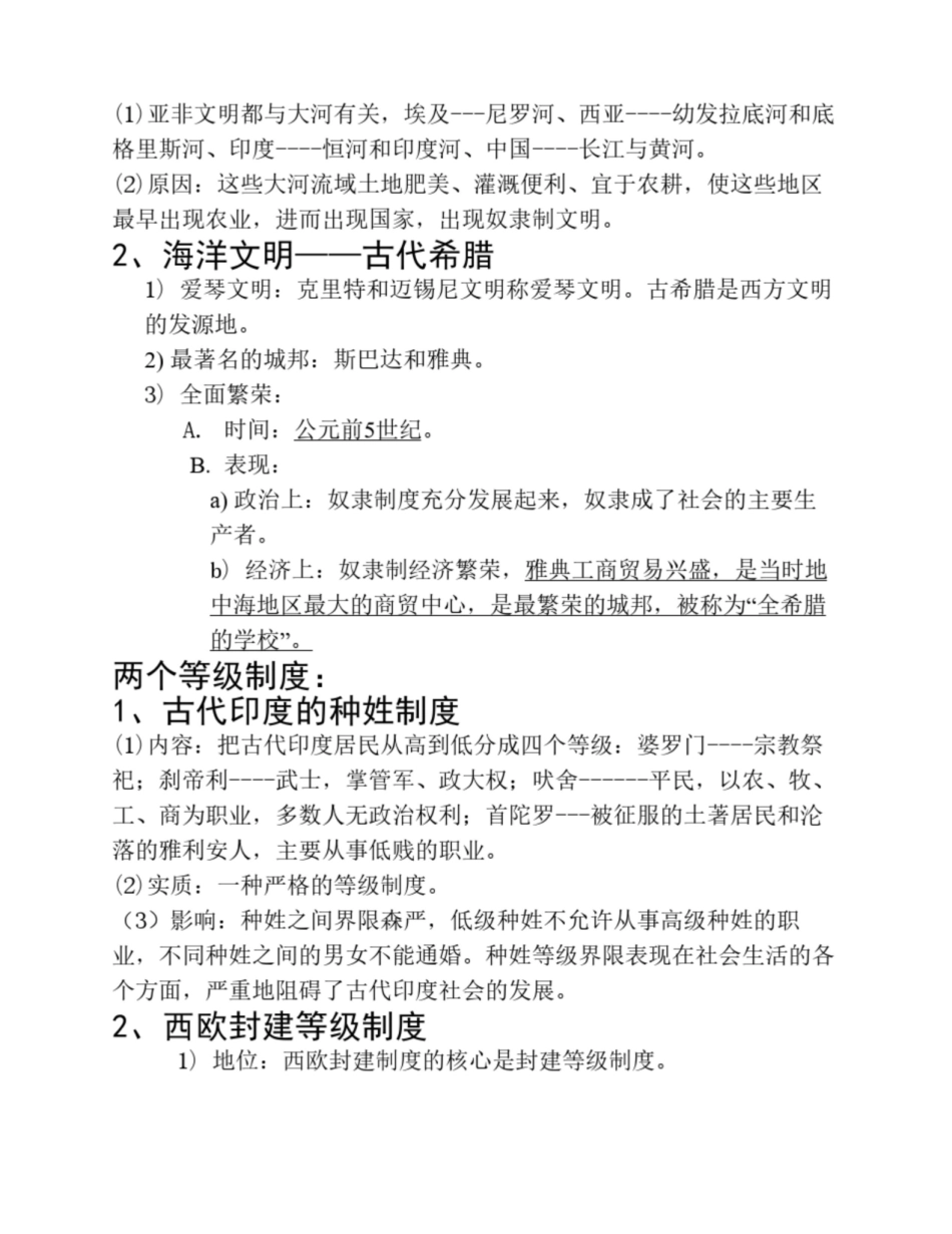 世界古代史知识点归纳.pdf_第3页