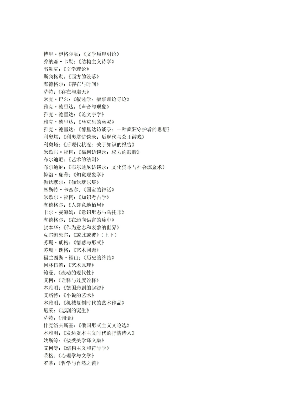 西方《文学理论》经典著作100部.pdf_第1页