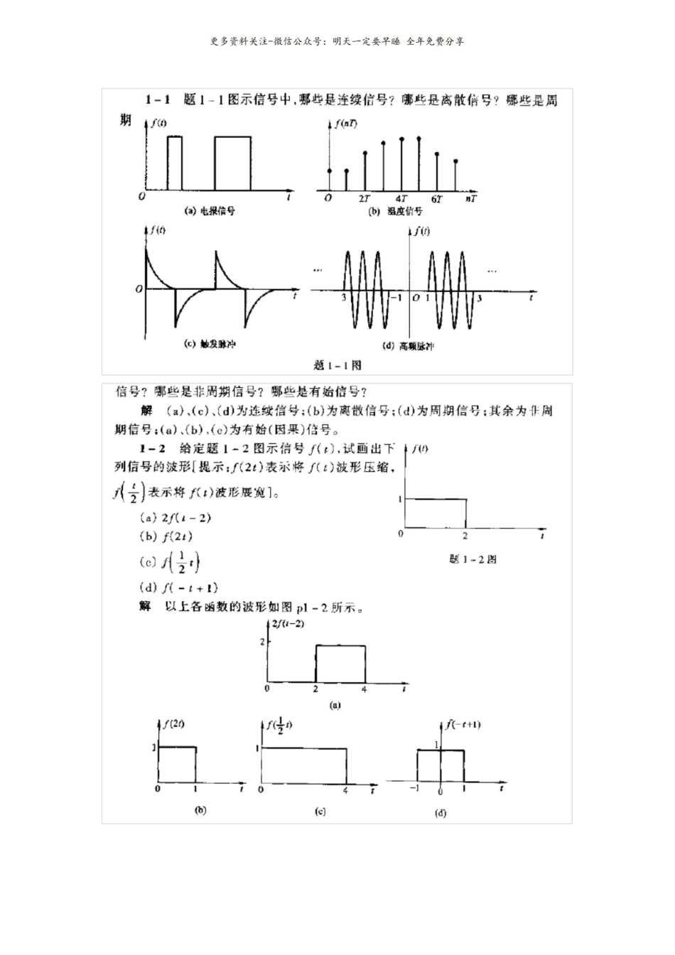 信号与系统习题库.pdf_第1页