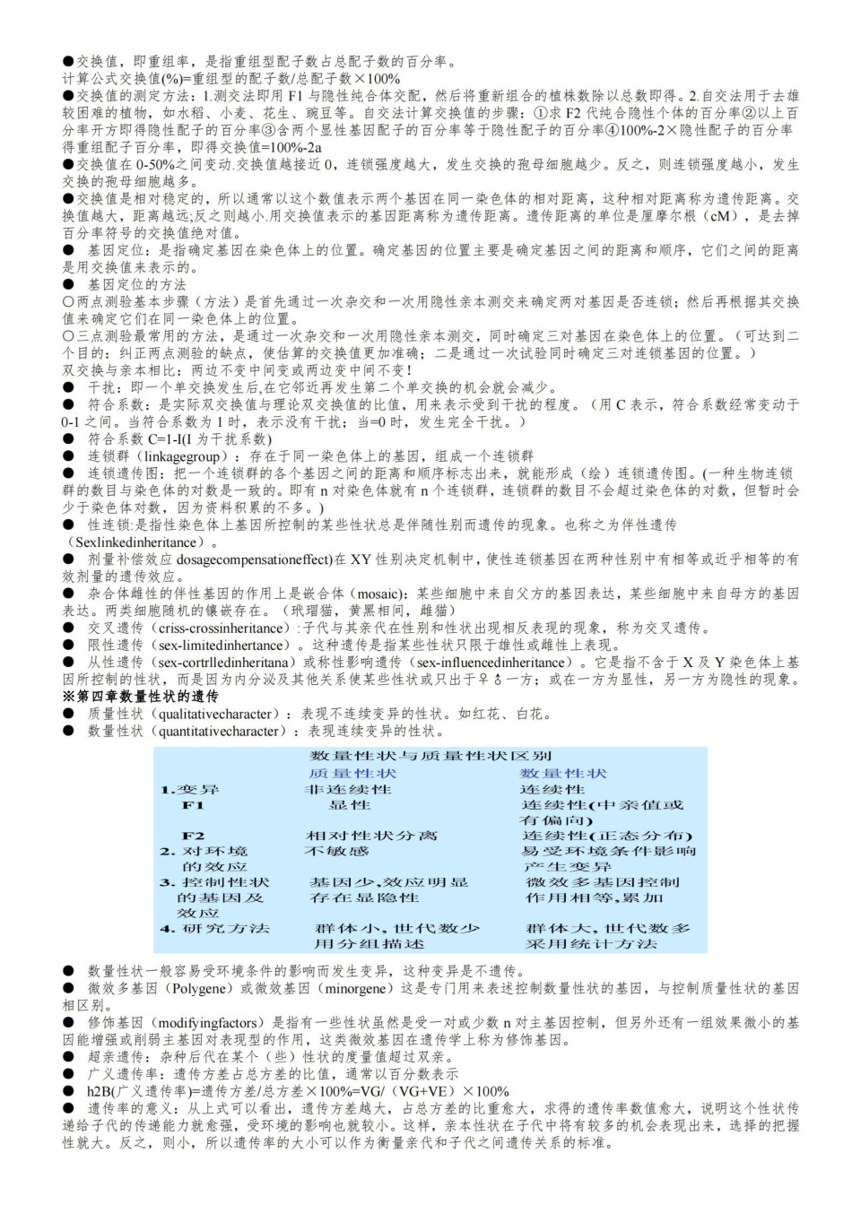 遗传学第二版戴灼华版复习重点合集.pdf_第2页