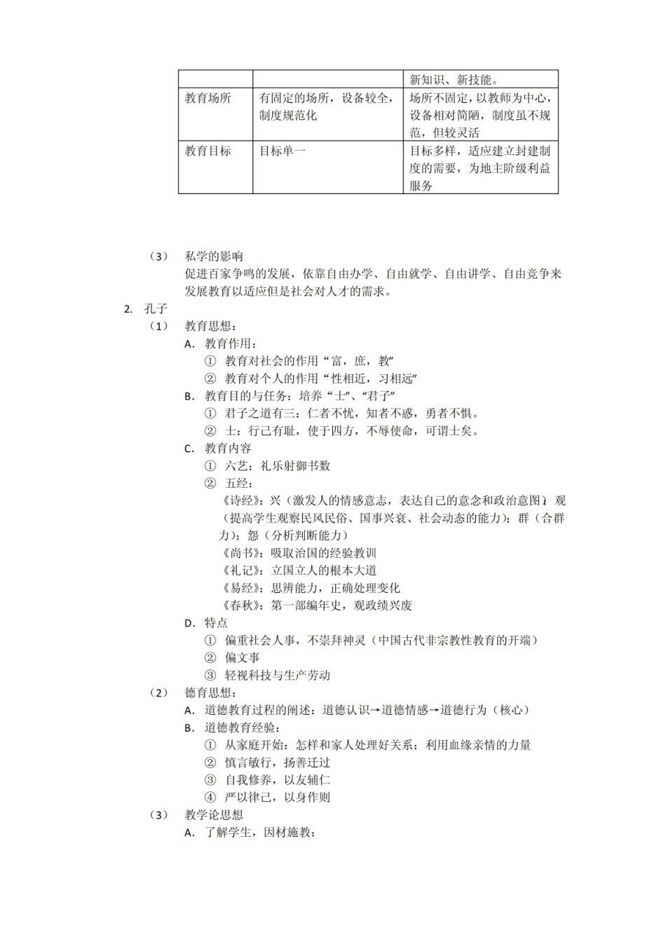 中国教育史期末复习重点整理.pdf_第3页