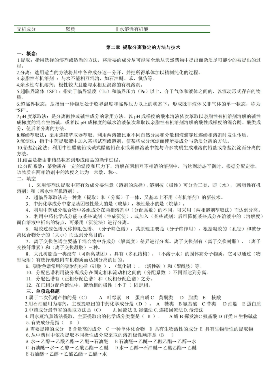中药化学试题答案库完整(本).pdf_第2页