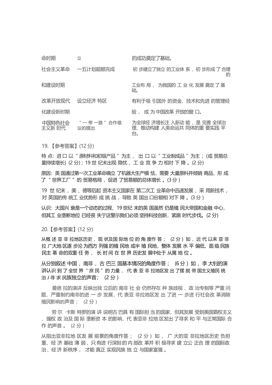 历史山东山东名校联盟2026年4月高三年级核心素养评估(4.7-4.8).docx_第3页
