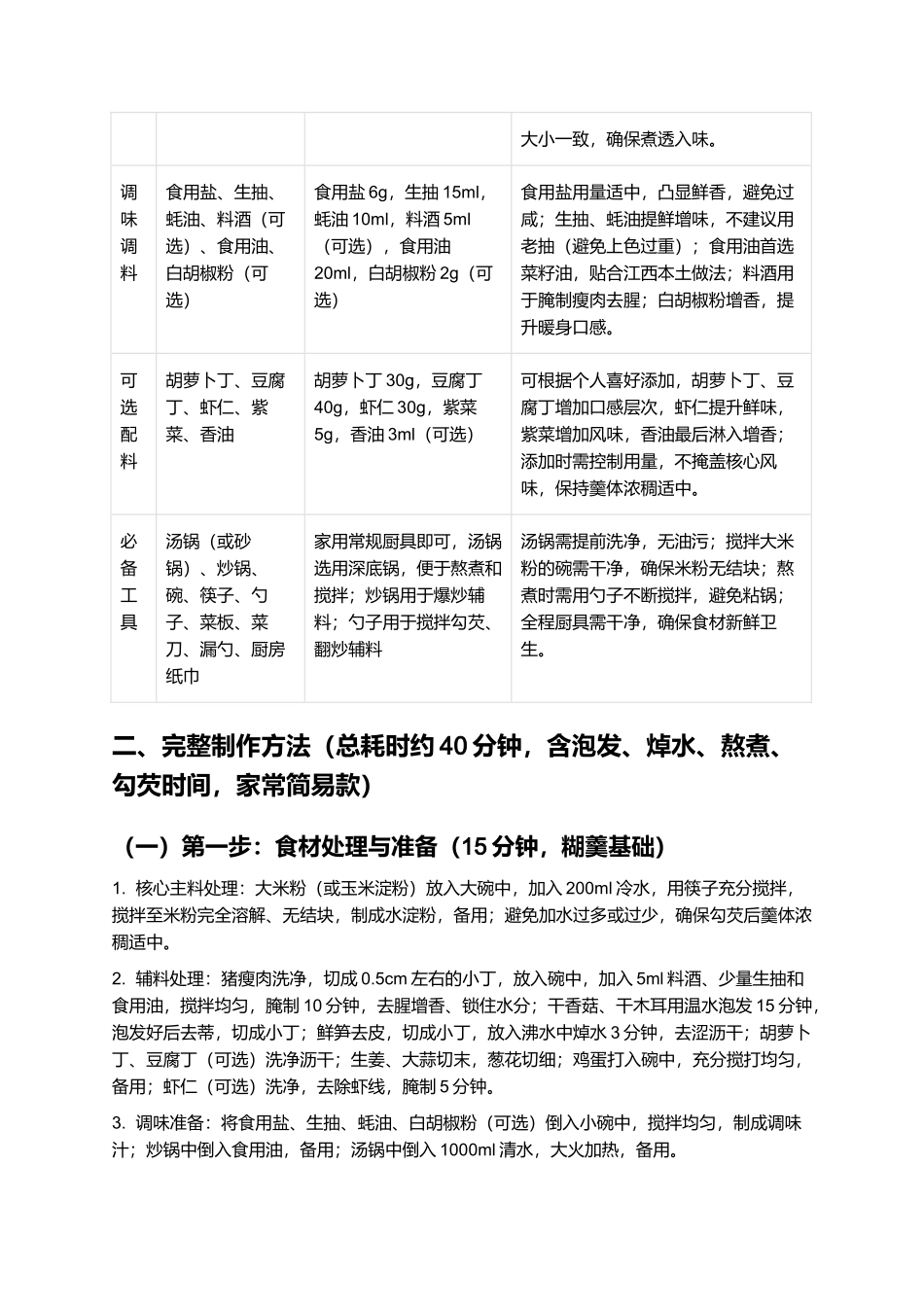 糊羹：浓稠鲜香、料足入味的江西经典家常羹品制作指南.docx_第2页