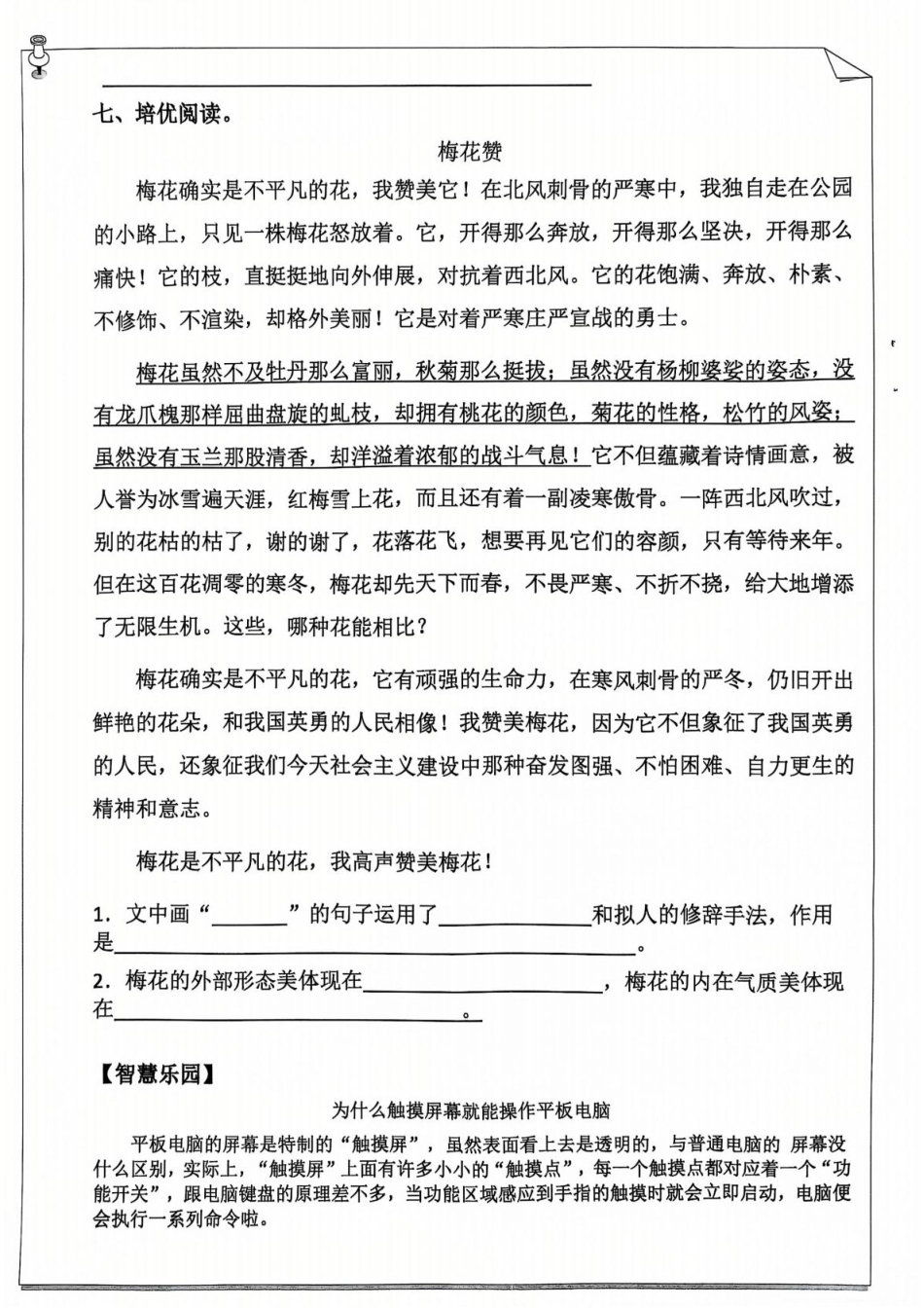 【2025寒假】五年级语文作业每日打卡20天.pdf_第2页