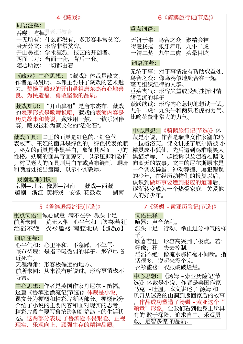 26春语文六下一课一贴(1).pdf_第2页