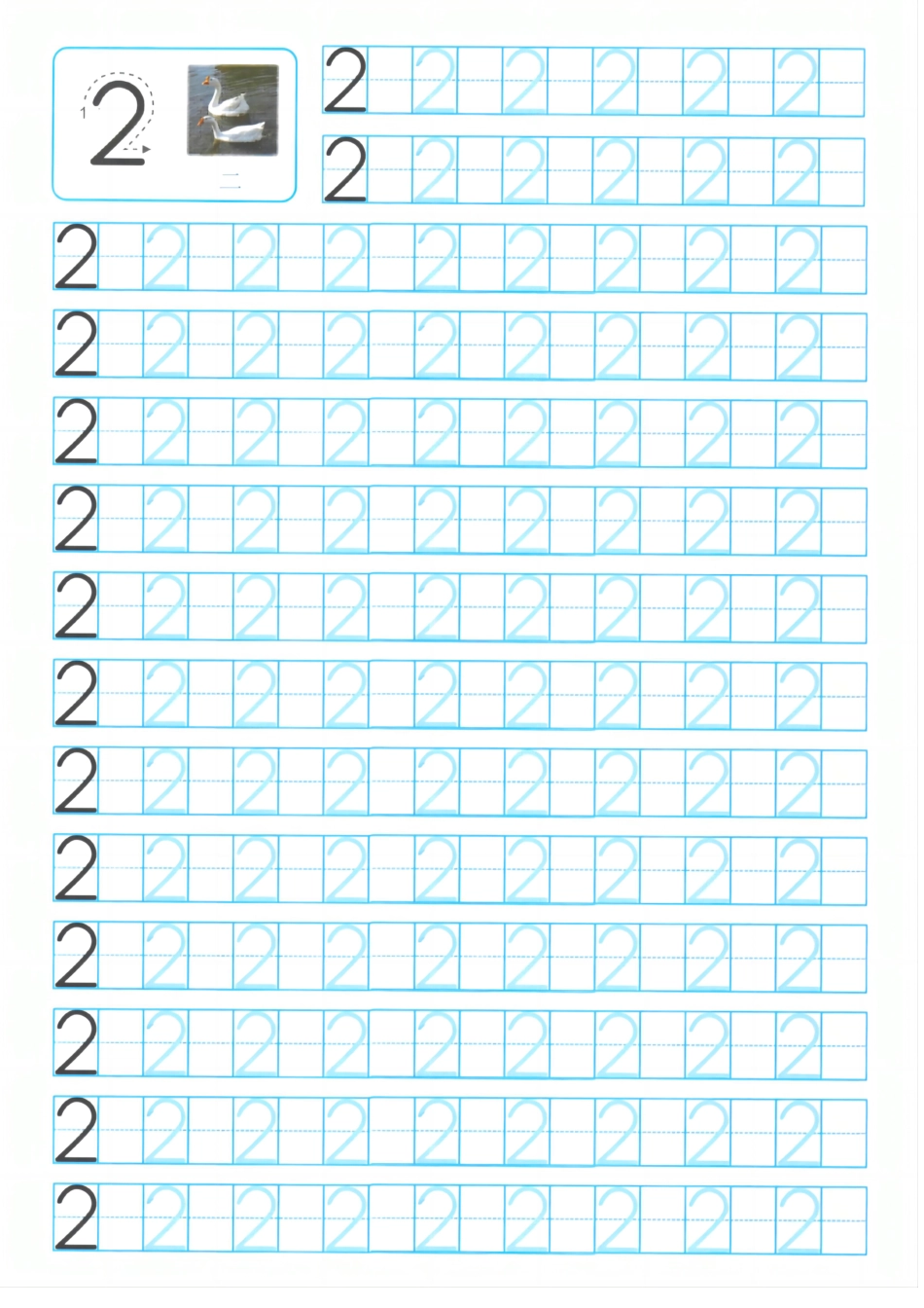 811.幼小衔接数字描红字帖表(2).pdf_第2页