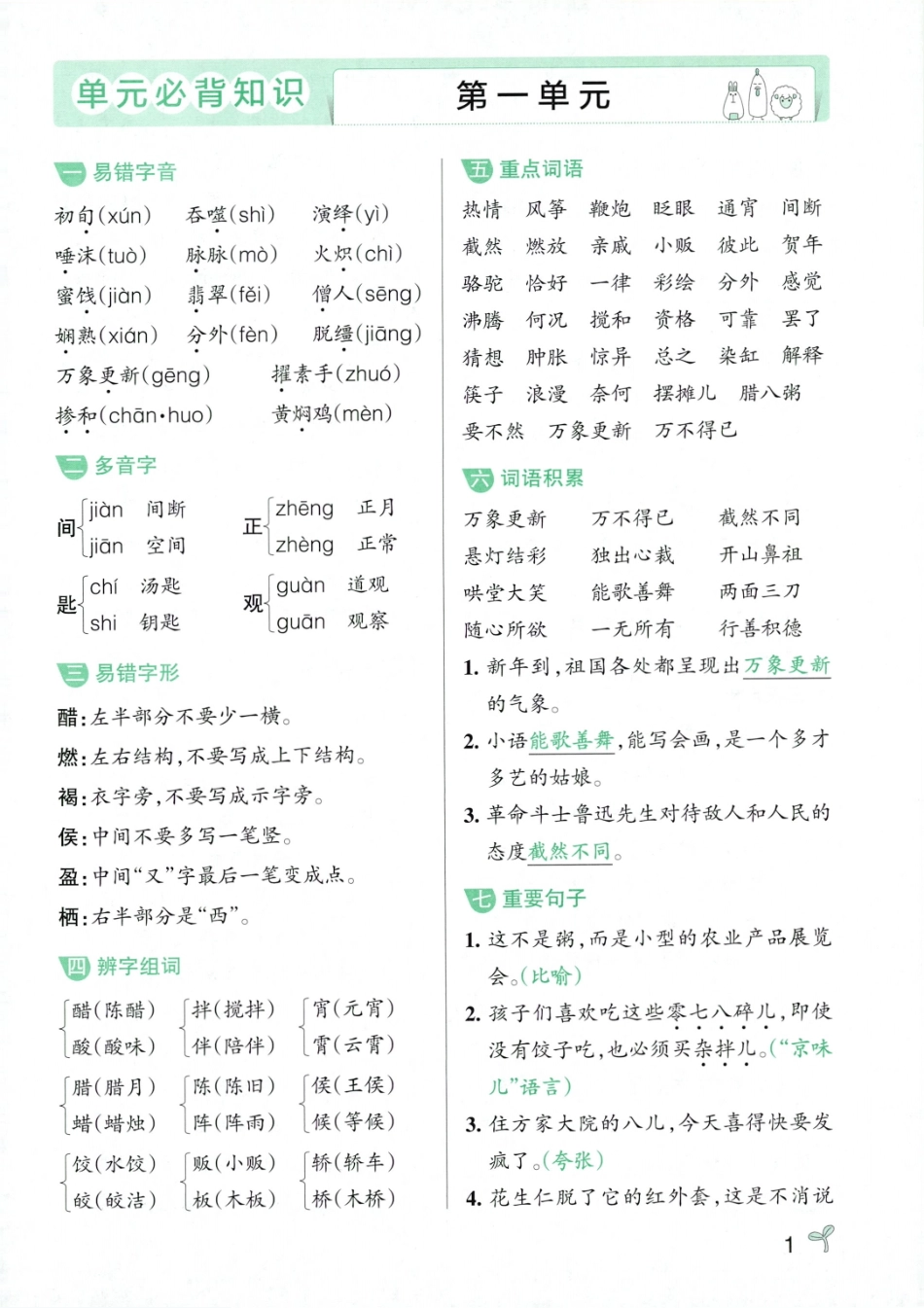 单元必背知识语文6下(6).pdf_第3页