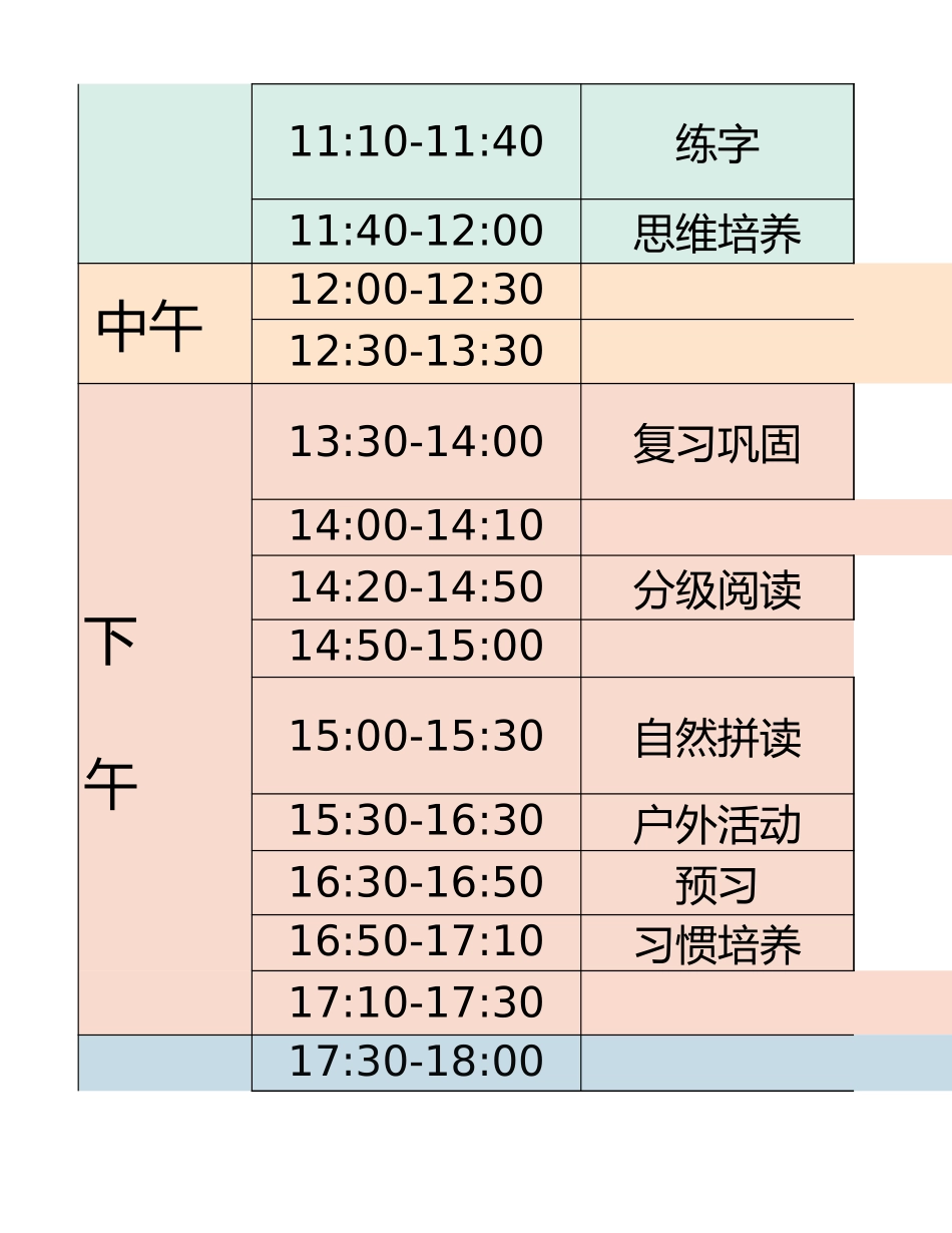 二年级-寒假衔接逆袭计划表(2).xlsx_第2页