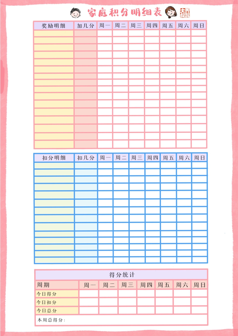 给孩子的积分卡｜乔智大叔手绘(2).pdf_第3页
