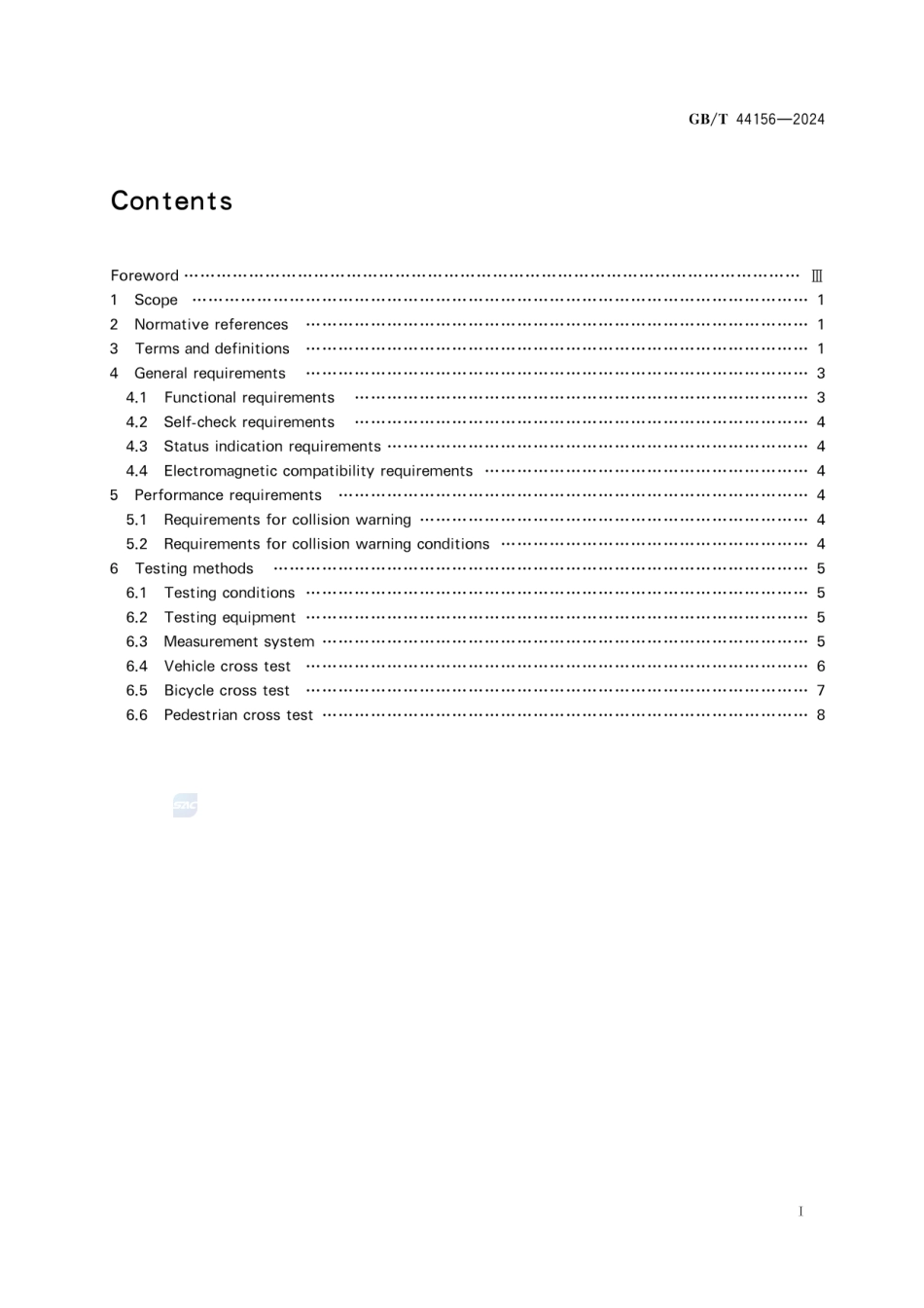 GBT44156-2024(EN) 乘用车后方交通穿行提示系统性能要求及试验方法（英文版）.pdf_第2页