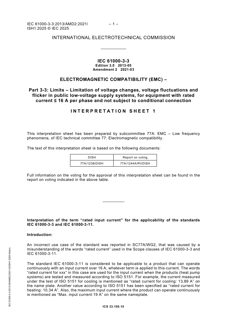 IEC 61000-3-3-2013 amd2-2021 ISH1-2025.pdf_第1页