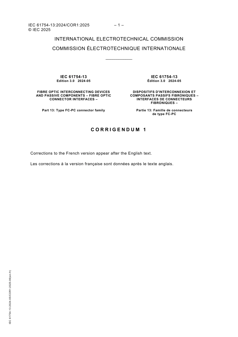 IEC 61754-13-2024 cor1-2025.pdf_第1页