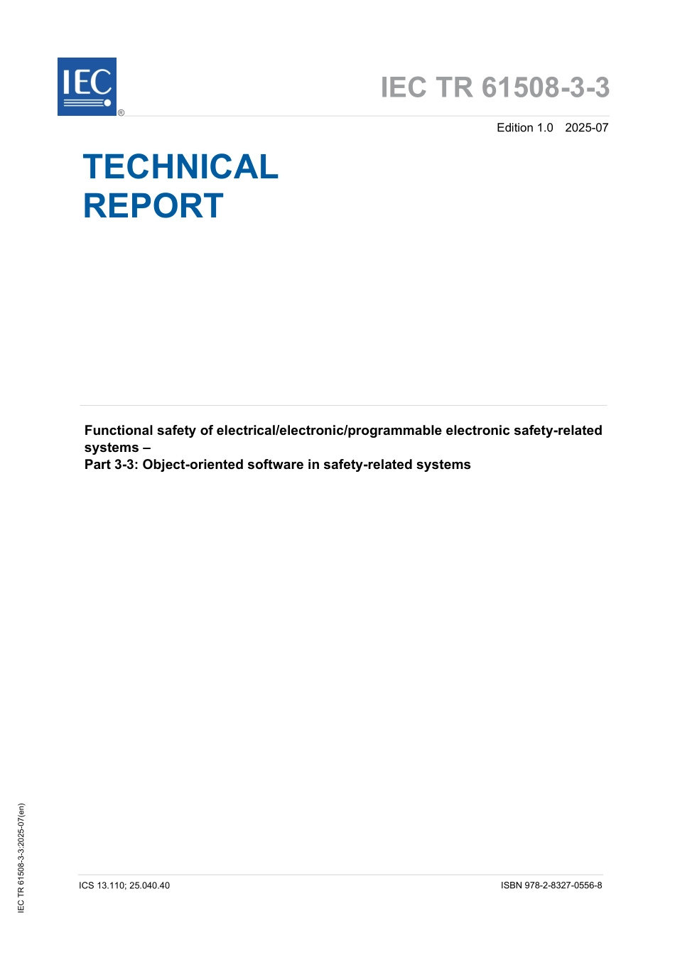 IEC TR 61508-3-3-2025.pdf_第1页