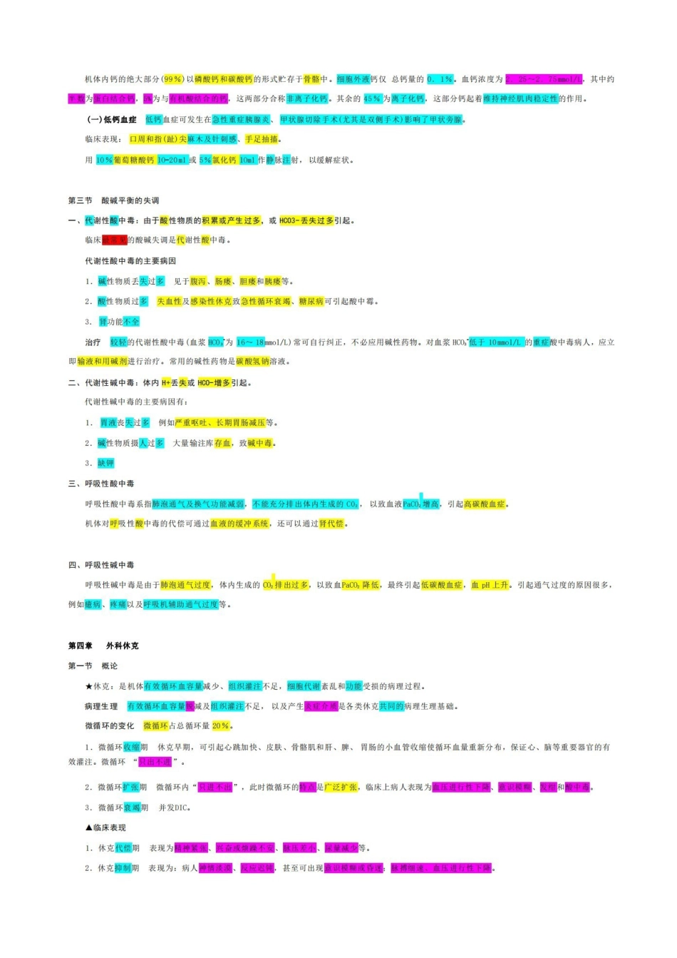 外科学分章节重点笔记(全).pdf_第2页