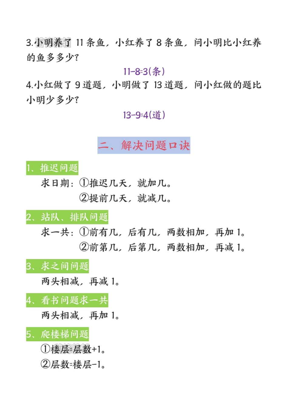 新一年级上册数学必备应用题口诀+练习题.pdf_第2页