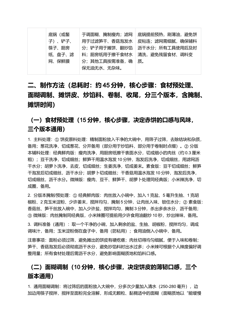 赤饼：薄韧筋道、鲜香爽口的闽南特色小吃制作指南.docx_第3页