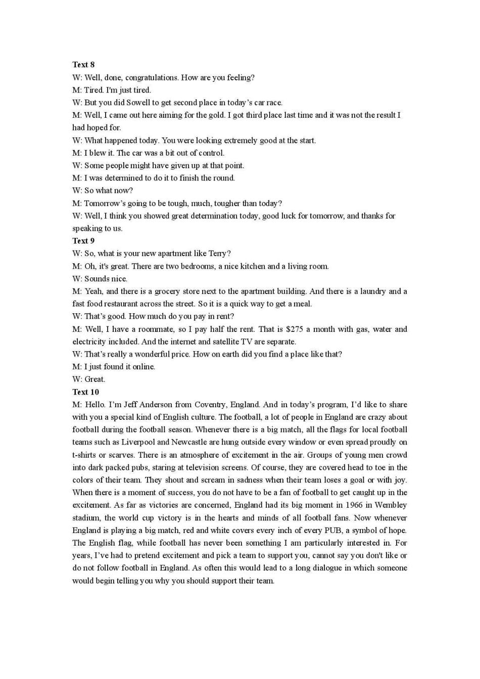 丹东市2026届高三年级教学质量监测英语答案.pdf_第3页