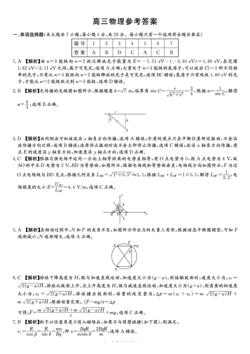 物理湖南炎德英才2026届高三年级高考仿真模拟考试暨衡阳、娄底、郴州高三第二次联考(衡阳郴州娄底二模)(4.15-4.17)(1).pdf_第1页