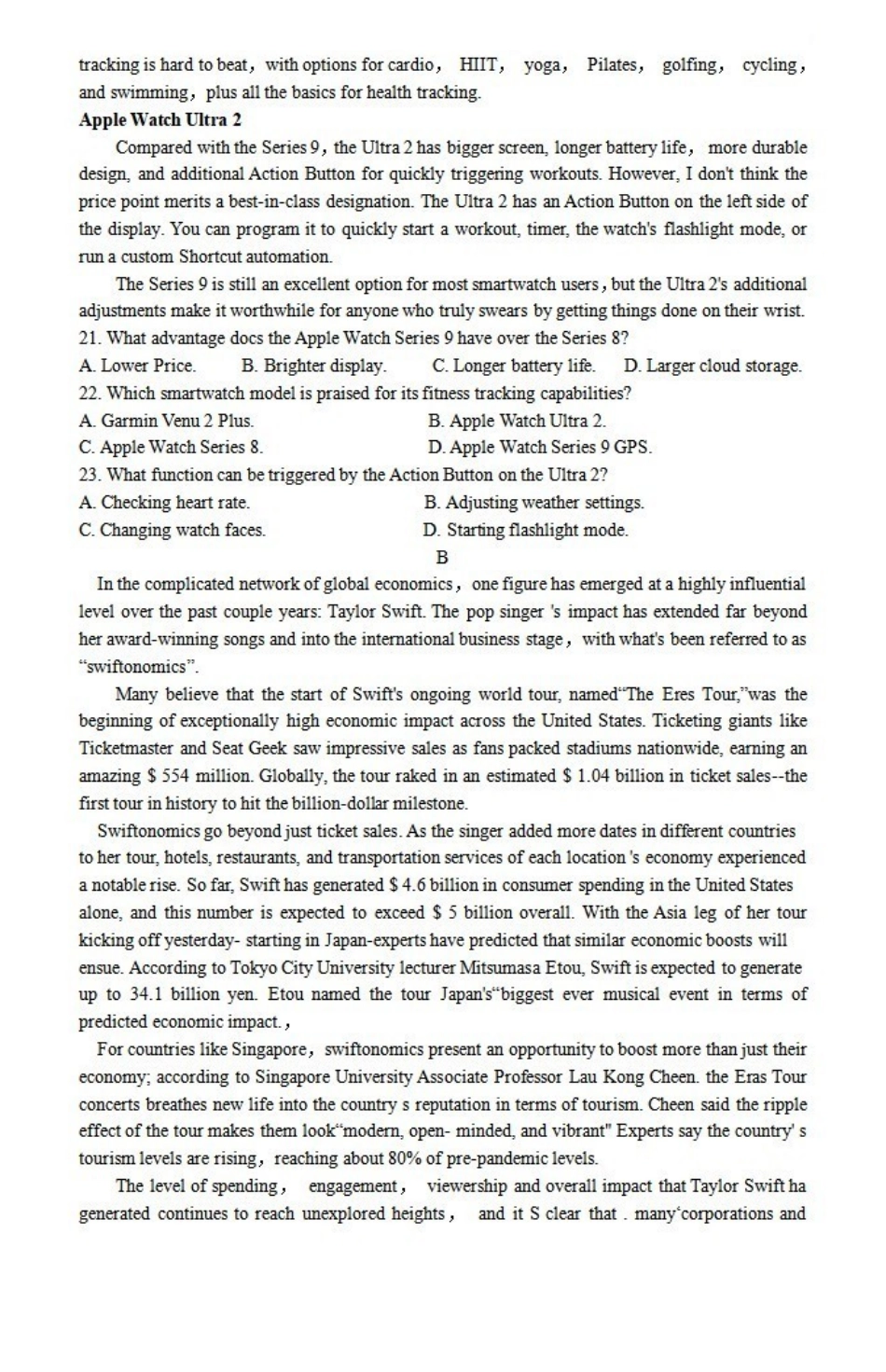 英语-湖南三湘名校教育联盟2023-2024年下学期高二4月期中联考_副本.pdf_第3页