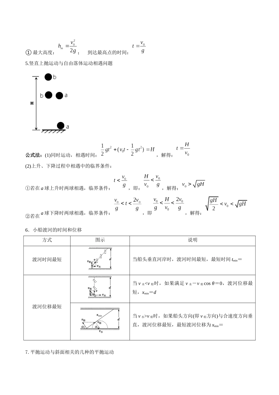 2025年高考物理公式汇总-(新高考通用).docx_第3页