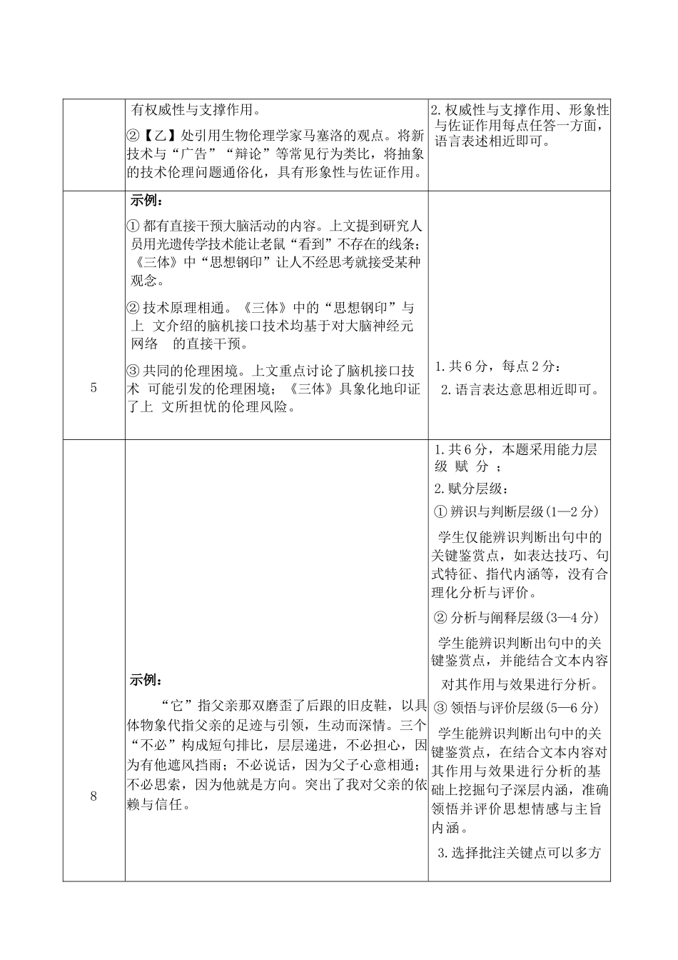语文内蒙古呼和浩特市2026年高三年级第二次模拟考试(呼和浩特高三二模)（4.22-4.24）(1).docx_第3页