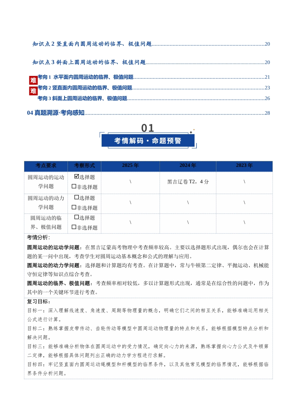 第16讲 圆周运动（复习讲义）（黑吉辽蒙专用）（教师版）.docx_第2页