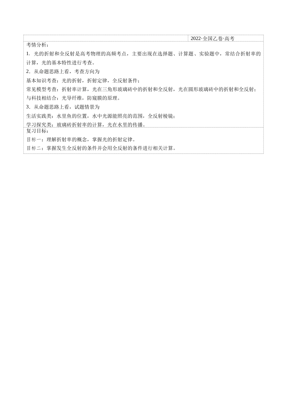 第56讲 光的折射和全反射(复习讲义)(黑吉辽蒙专用)(学生版).docx_第2页