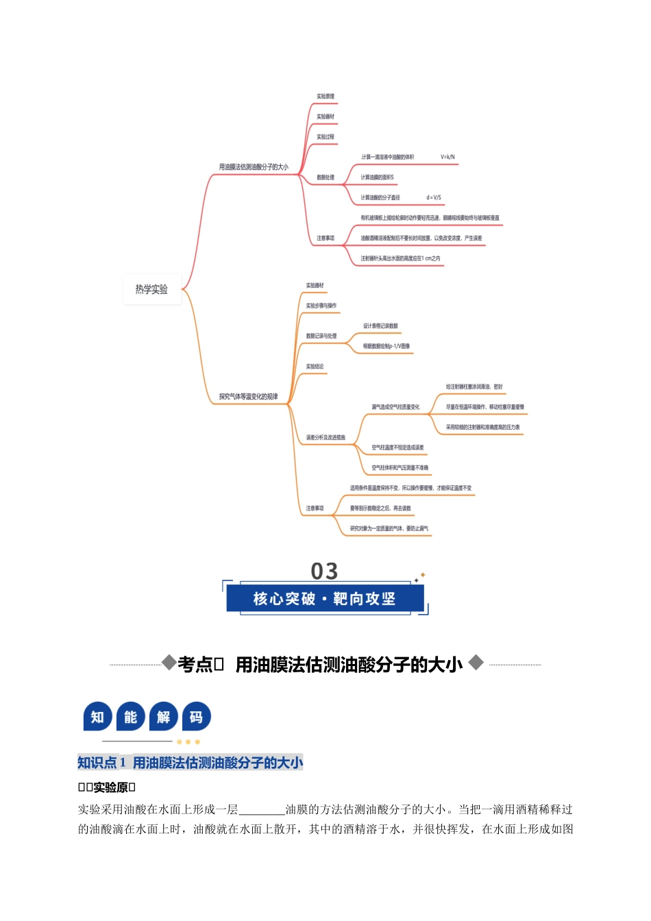 第66讲 热学实验（复习讲义）（湖南专用）（学生版）.docx_第3页